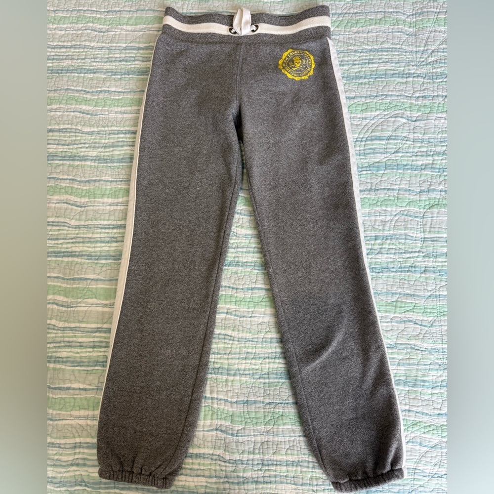 Ralph Lauren Gray Sweatpants with Tapered Legs